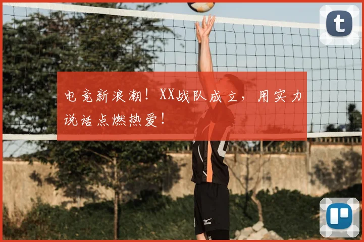 电竞新浪潮!XX战队成立,用实力说话点燃热爱!